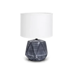 Ceramiczna lampa stołowa bez źródła światła E14 Aigostar 273231294