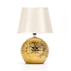 Lampa stołowa z ceramiczną podstawą z oprawka na żarówkę e14