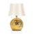 Lampa stołowa z ceramiczną podstawą z oprawka na żarówkę e14