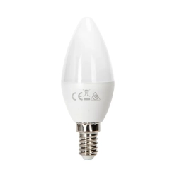 Żarówka diodowa świeczka LED C37 E14 7W zimna 620lm Aigostar
