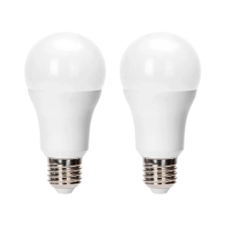 2 x Żarówka LED A60 E27 24W=152W zimna 2490lm