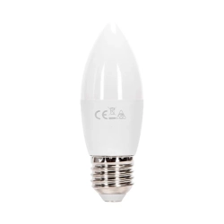 Żarówka LED C37 E27 10W 950lm ciepła do salonu energooszczędna