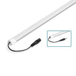 Listwa świetlna LED 0,9 m 9W 1200lm 24V zimna do biura z kablem Aigostar