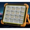 Solarny halogen led przenośna lampa robocza latarnia 20W power bank 192 led