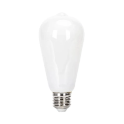 Mlecznobiała żarówka LED ST64 E27 10W 1200lm zimna do biura energoszczędna