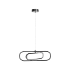 Nowoczesna chromowana Lampa wisząca LED 35 W zimna