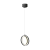 Lampa wisząca 2700 K, auminium i silikon