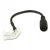 Złączka do taśmy LED 8mm zatrzaskowa z kablem 15cm DC 2,1/5,5mm
