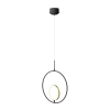 Lampa wisząca 6500 K, auminium i silikon