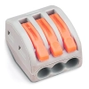 2xZłączka szybkozłączka instalacyjna 0.08-2.5mm² 32A/250V typ CMK-413