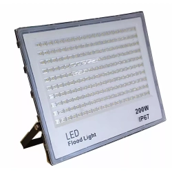 Halogen Led 200W/230V ultra cienki IP65 slim barwa neutralna 5000K