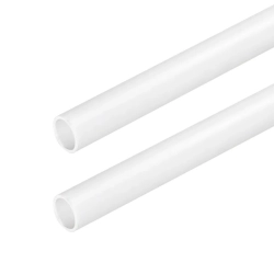 Peszel okrągły biały przewód PVC 20mm