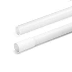Okrągły biały przewód rozprężny PVC 16 mm