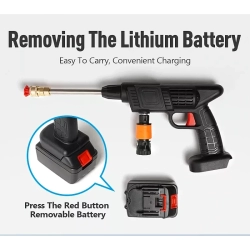 Myjka ciśnieniowa akumulatorowa bateria Li-lon 2 dysze w zestawie
