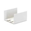Kwadratowa listwa z PVC biała łącznik 40 * 25 mm 4 szt.
