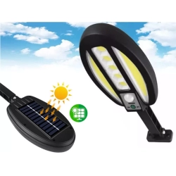 Lampa solarna mała latarnia 90W COb z czujnikiem ruchu i zmierzchu