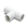 Trójnik do peszla kablowego z PVC biały 16mm 4 szt.