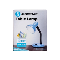 Metalowa lampa stołowa E27/bez żarówki