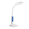 Wielofunkcyjna Lampa Stołowa LED z wyświetlaczem Biała 7W 2700-6500K