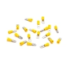 Preizolowane zaciski tłoczone na zimno MDD2-250 20 szt., żółte