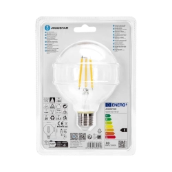 Żarówka LED Filament Przezroczysta G95 E27 10W