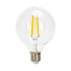 Żarówka LED Filament Przezroczysta G95 E27 16W=113W 1760lm Ciepła