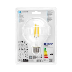 Żarówka LED Filament Przezroczysta G95 E27 16W