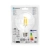 Żarówka LED Filament Przezroczysta G95 E27 16W