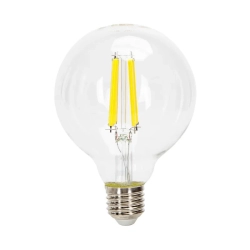 Żarówka LED Filament Przezroczysta G95 E27 16W=113W 1760lm Zimna