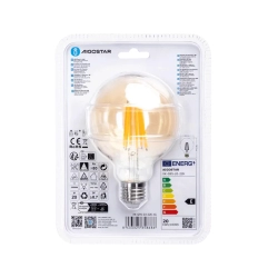 Żarówka LED Filament Bursztynowa G95 E27 20W