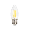 Żarówka LED Filament C35 E27 6W 660lm ciepła do salonu energooszczędna
