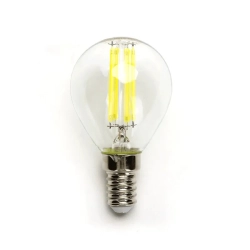 Żarówka LED Filament Przezroczysta G45 E14 6W zimna 660lm Aigostar