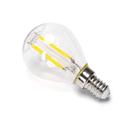Żarówka LED Filament Przezroczysta G45 E14 6W