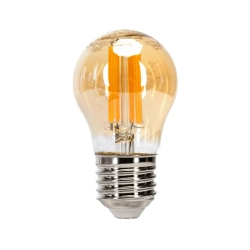Żarówka LED Filament Bursztynowa G45 E27 8W