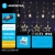 Niskonapięciowe lampki sople 120led zakończone gwiazdą ciepłe 3m x 0,6+pilot - zdjęcie 2