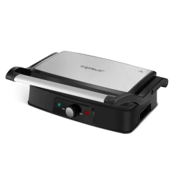 Karbowany opiekacz do panini ze stali nierdzewnej 1500W Aigostar 273234957
