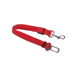 SIMPLE DOG SAFETY BELT W2.5*L45-60CM RED/PINK/BLACK/BLUE