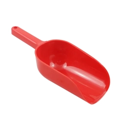 Czerwona miarka karmy dla zwierząt