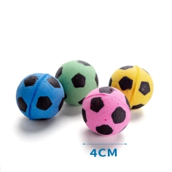 Zabawka - czterokolorowa piłka futbolowa