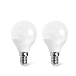 2x Żarówka LED G45 E14 9W 2700K 840LM Aigostar energooszczędna do salonu