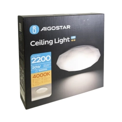 Lampa sufitowa led 20W 4000K neutralna - zdjęcie 2