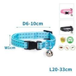 Obroża przeciw wszom dla kota trzy kolory