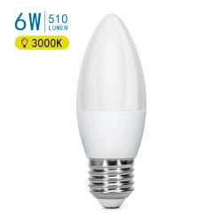 Żarówka LED C37 E27 6W