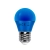 Żarówka LED G45 niebieska E27 4W=30W do dekoracyjnego oświetlenia
