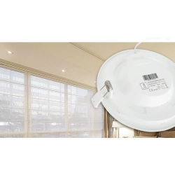 Panel Podtynkowy LED E6 z czujnikiem ruchu i zmierzchu 24W zimny 1680lm — zdjęcie 7
