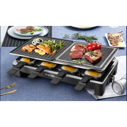Elektryczny wielofunkcyjny grill raclette 1500 W o dużej pojemności