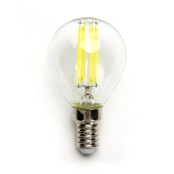 Żarówka LED Filament Przezroczysta G45 E14 4W 470LM
