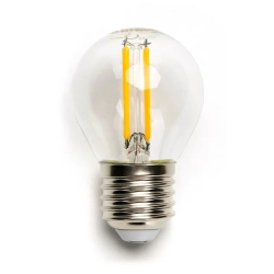 Żarówka LED Filament Przezroczysta G45 E27 4W