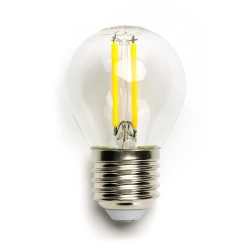 Żarówka LED Filament Przezroczysta G45 E27 4W=40W 470lm Zimna
