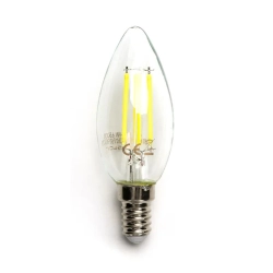 Żarówka LED Filament C35 E14 4W 6500K Aigostar energooszczędna do biura